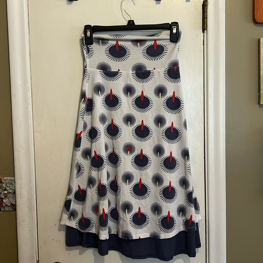 Lululemon reversible strapless dress